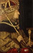 Hans Burgkmair Emperor Frederick III oil on canvas